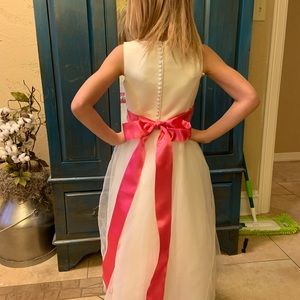 David’s bridal flower girl dress